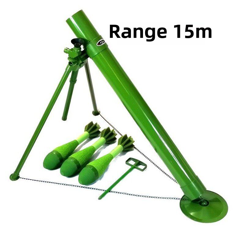 Игрушечный миномет с лебедкой Army Green