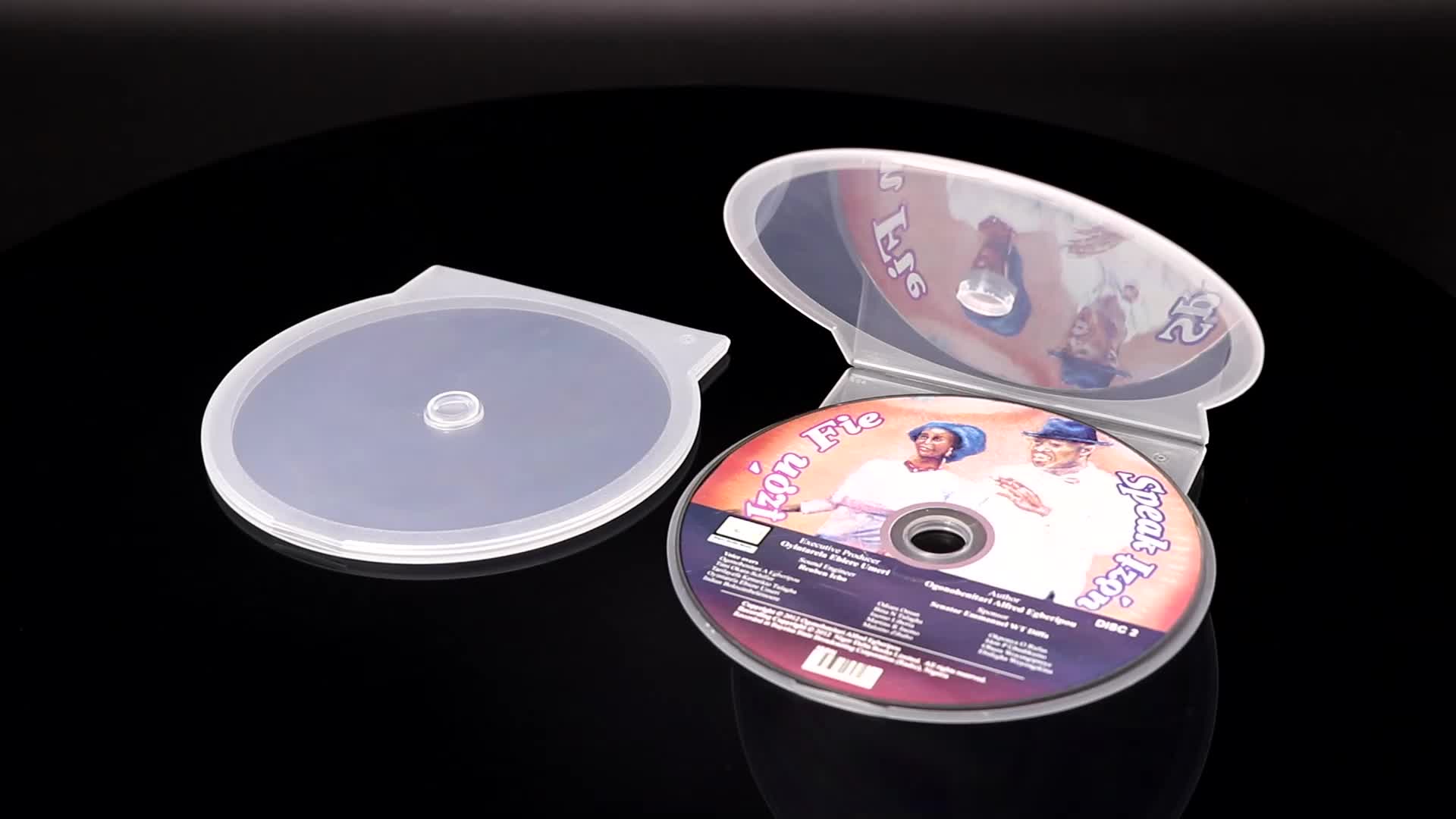 Packaging Plastic Oem Clamshell Cd Case Clam Shell Dvd Box Buy