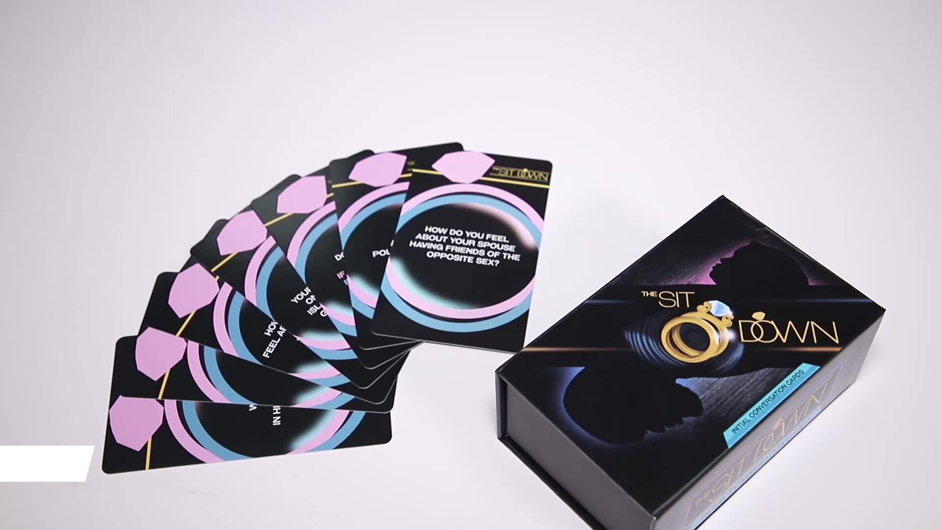 Print Your Design File Card Games For Adults Card Game Custom Printing  Board Card Game Box Custom - Buy Card Games For Adults,Last Couple Standing  Card Game,Card Game Box Custom Product on