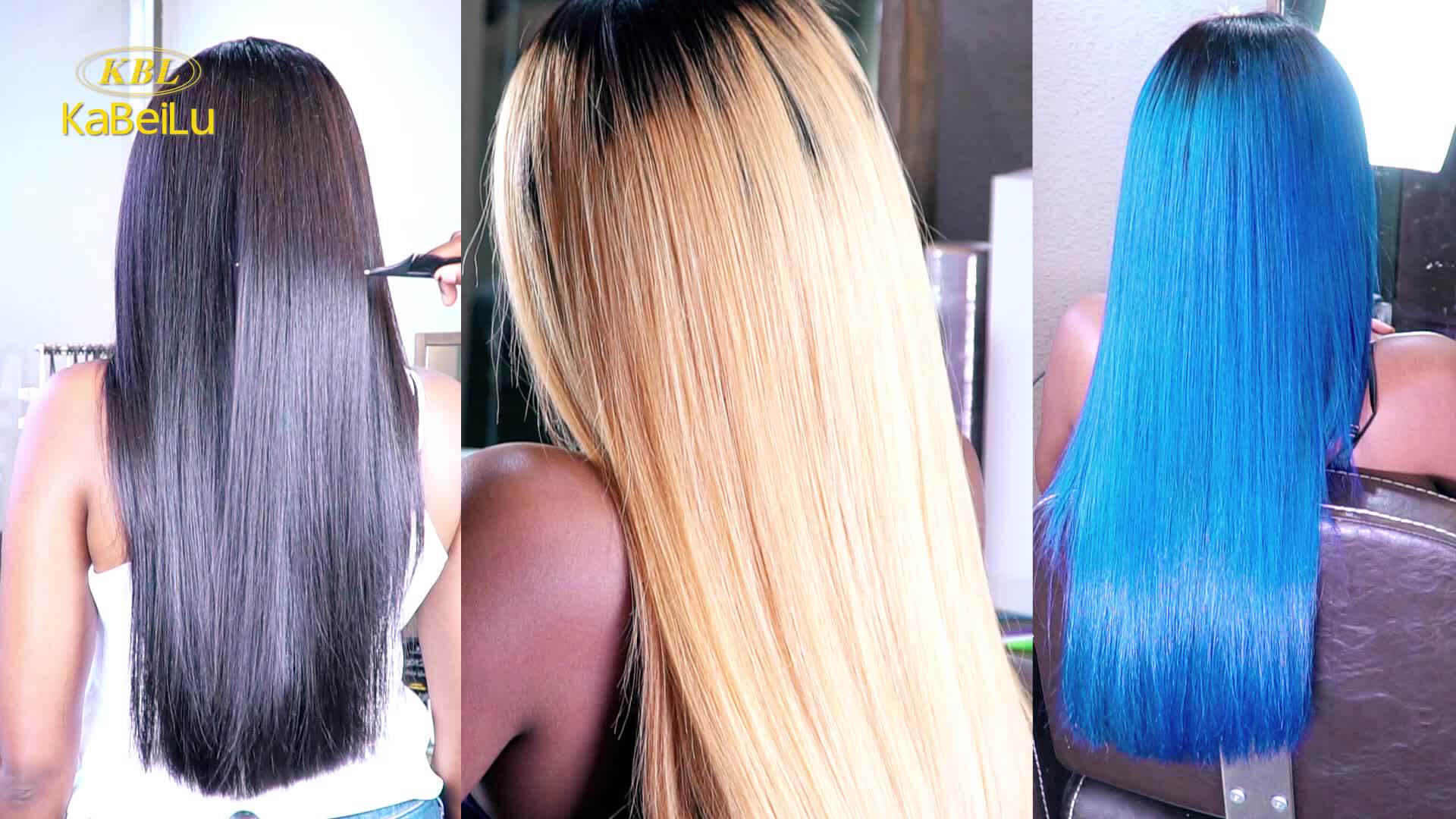 Kbl Wholesale Double Drawn Brazilian Virgin Cuticle Aligned Hair Cheap