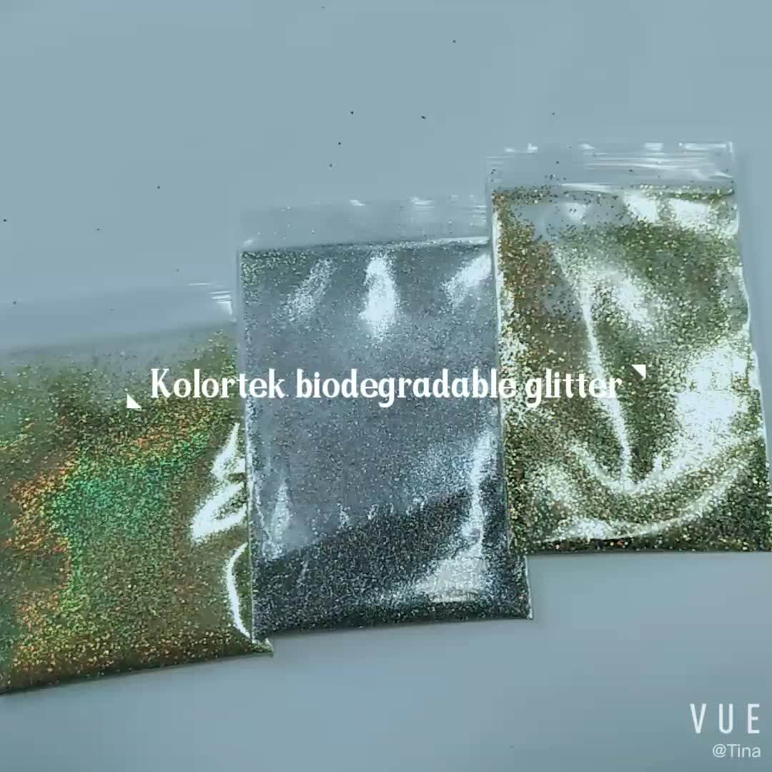 Kolortek Wholesale Bulk Ecofriendly Cellulose Biodegradable Glitter