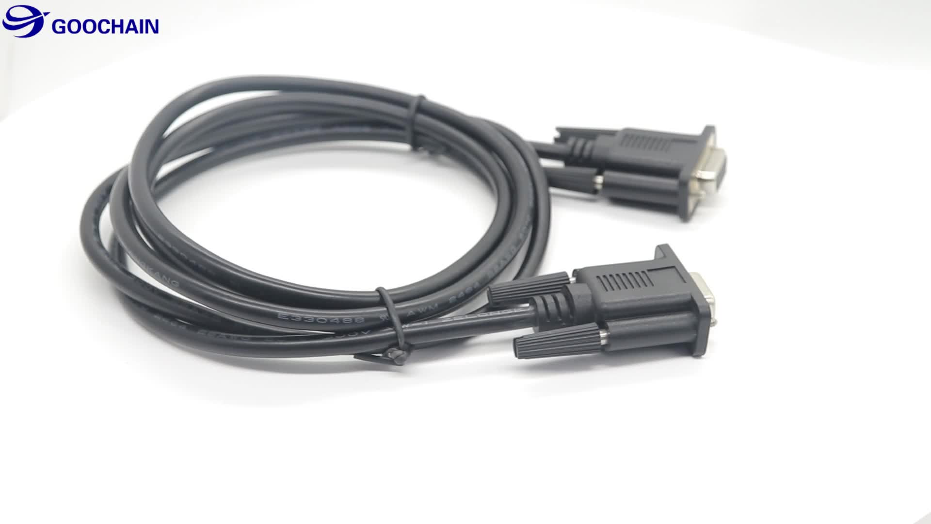 Factory Supply High Speed Rs232 Db9 Male To Male Serial Cable For Computer Buy Db9 Pin Serial
