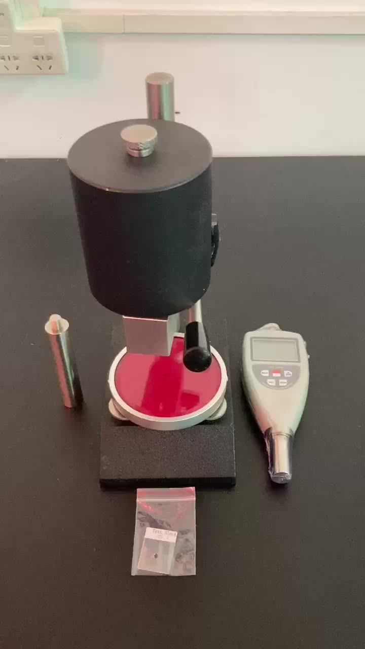 Din53505 Astm D2240 1so 7689 Jis K7215 Digital Shore D Hardness Tester