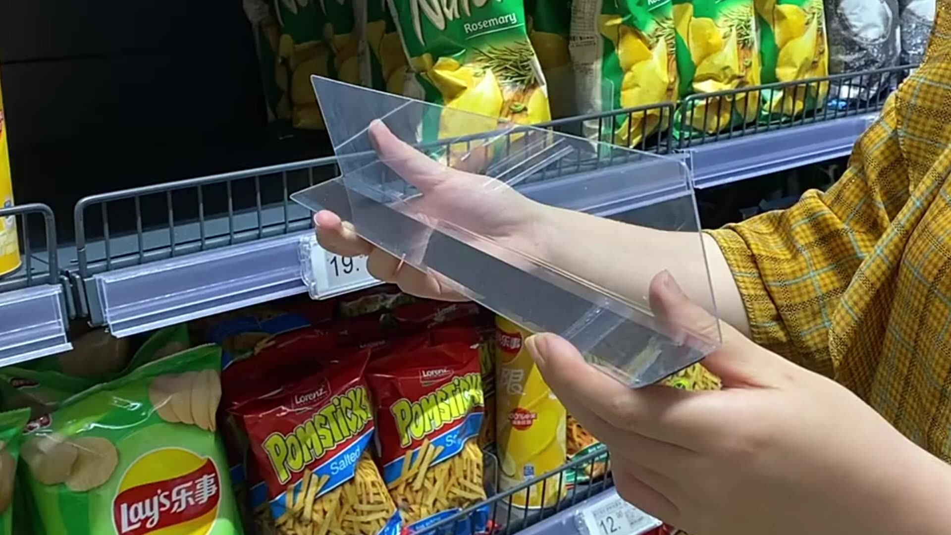 Wholesale Clear Plastic L Shape Freezer Commercial