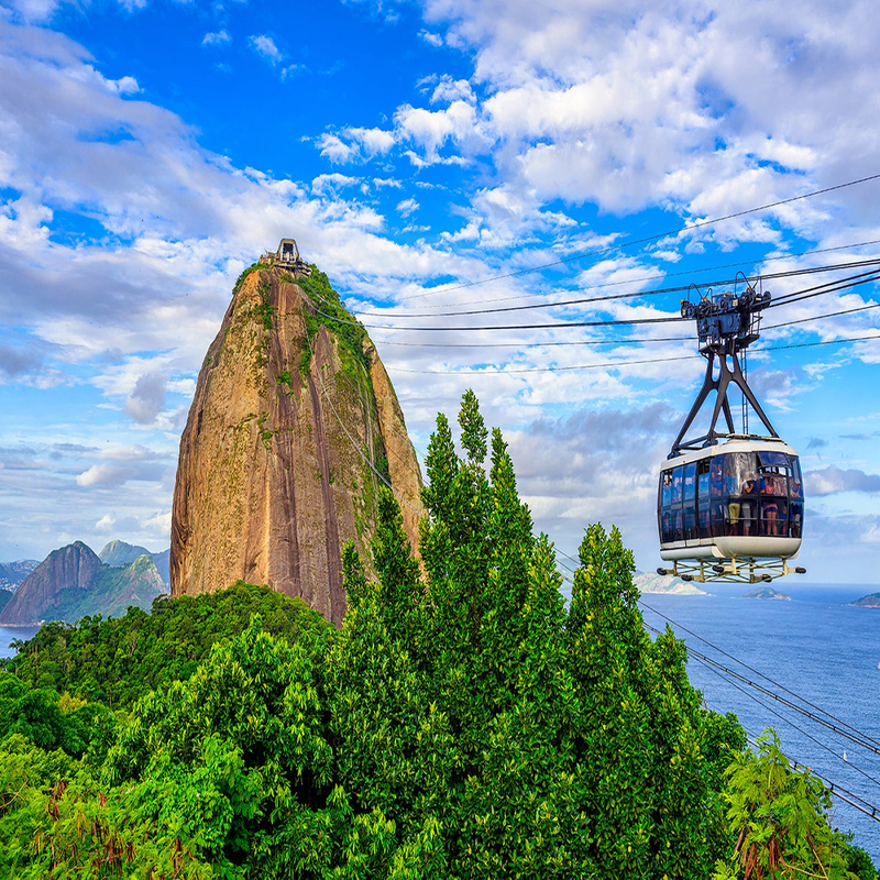 One-Day Trip to Rio De Janeiro, Brazil: Christ the Redeemador + Sugarloaf Mountain + Panoramic View of the Beach + Samba Avenue, English-Speaking Tour Guide One-Day Trip to Rio De Janeiro, Brazil: Christ the Redeemador + Sugarloaf Mountain + Panoramic View of the Beach + Samba Avenue, English-Speaking Tour Guide