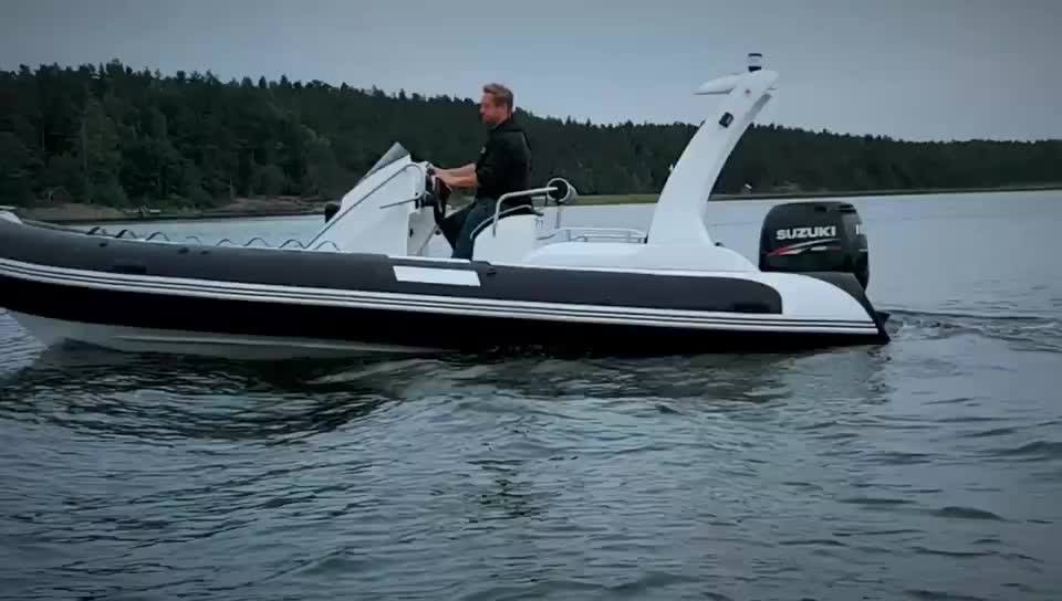 Ce 19ft Sport Rib Boat 580 Hypalon Inflatable Cheap Rib Boat Italy