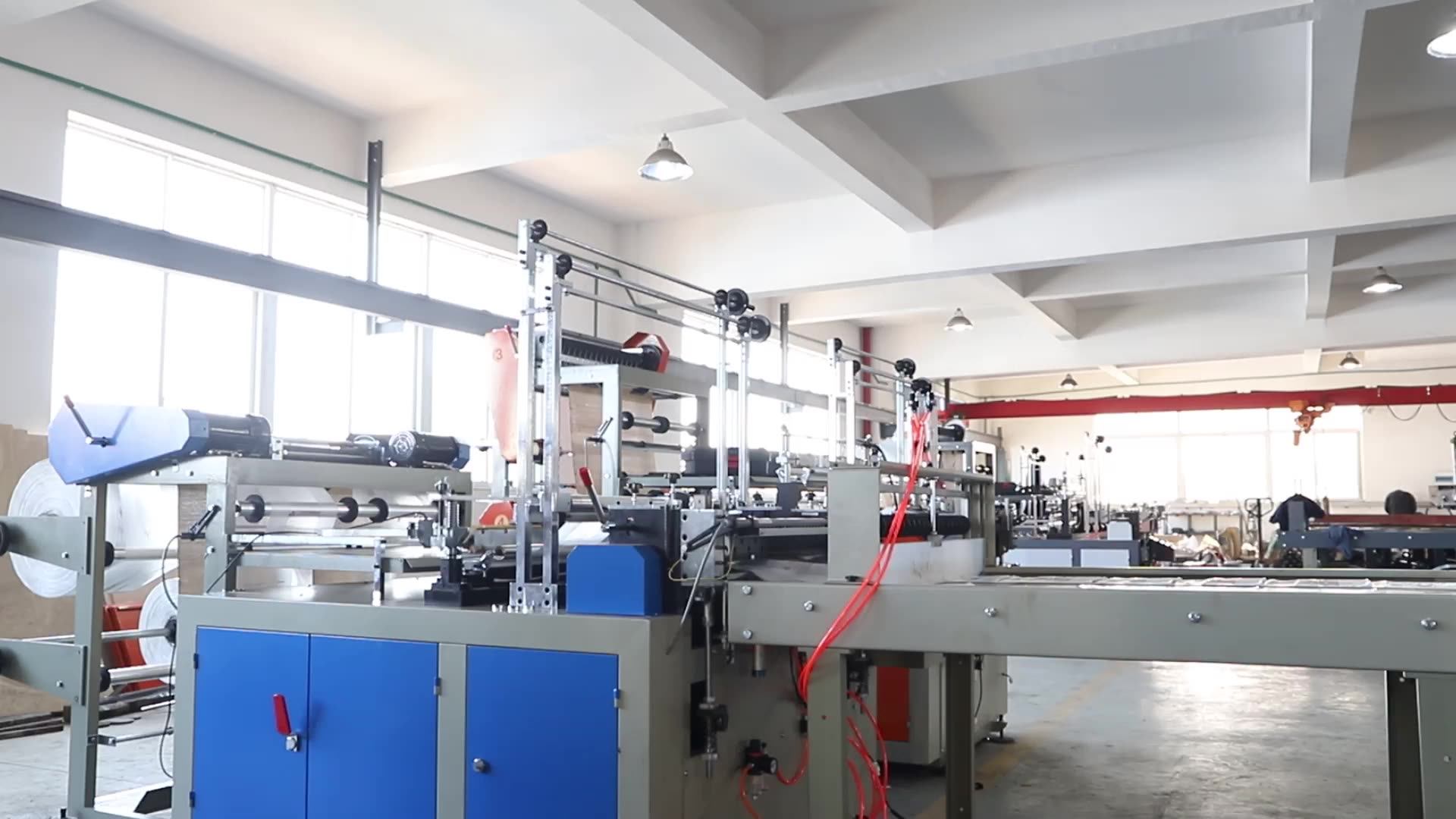 Cysh1000 Doublelayer Six Line Bag Sealing And Cutting Machine Buy