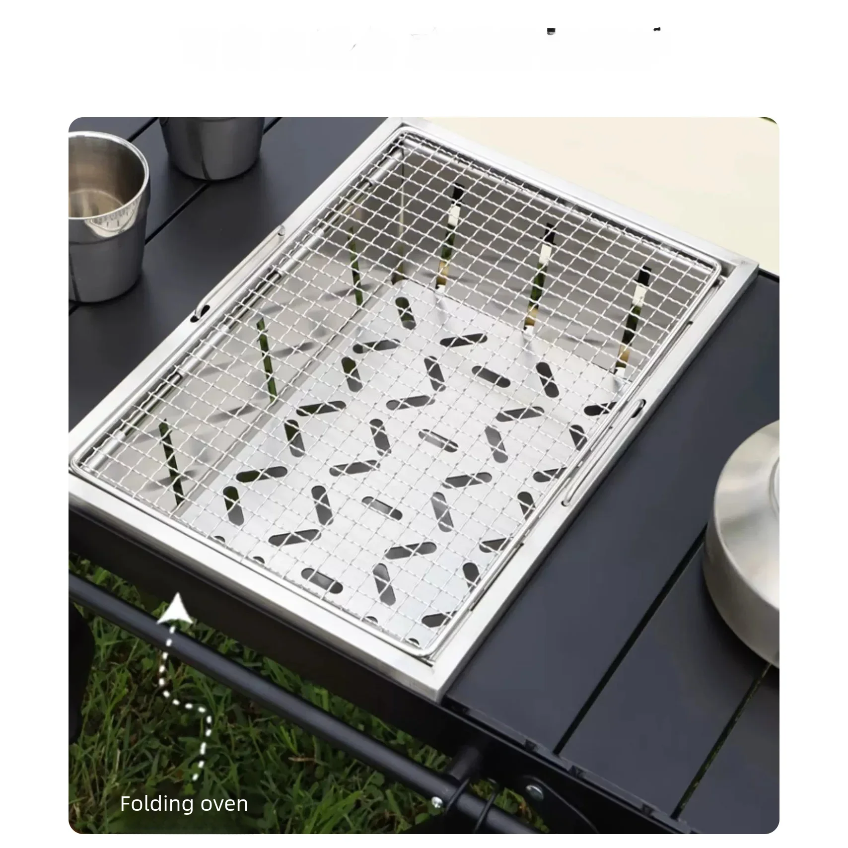 Can be lifted aluminum alloy outdoor folding table portable camping…