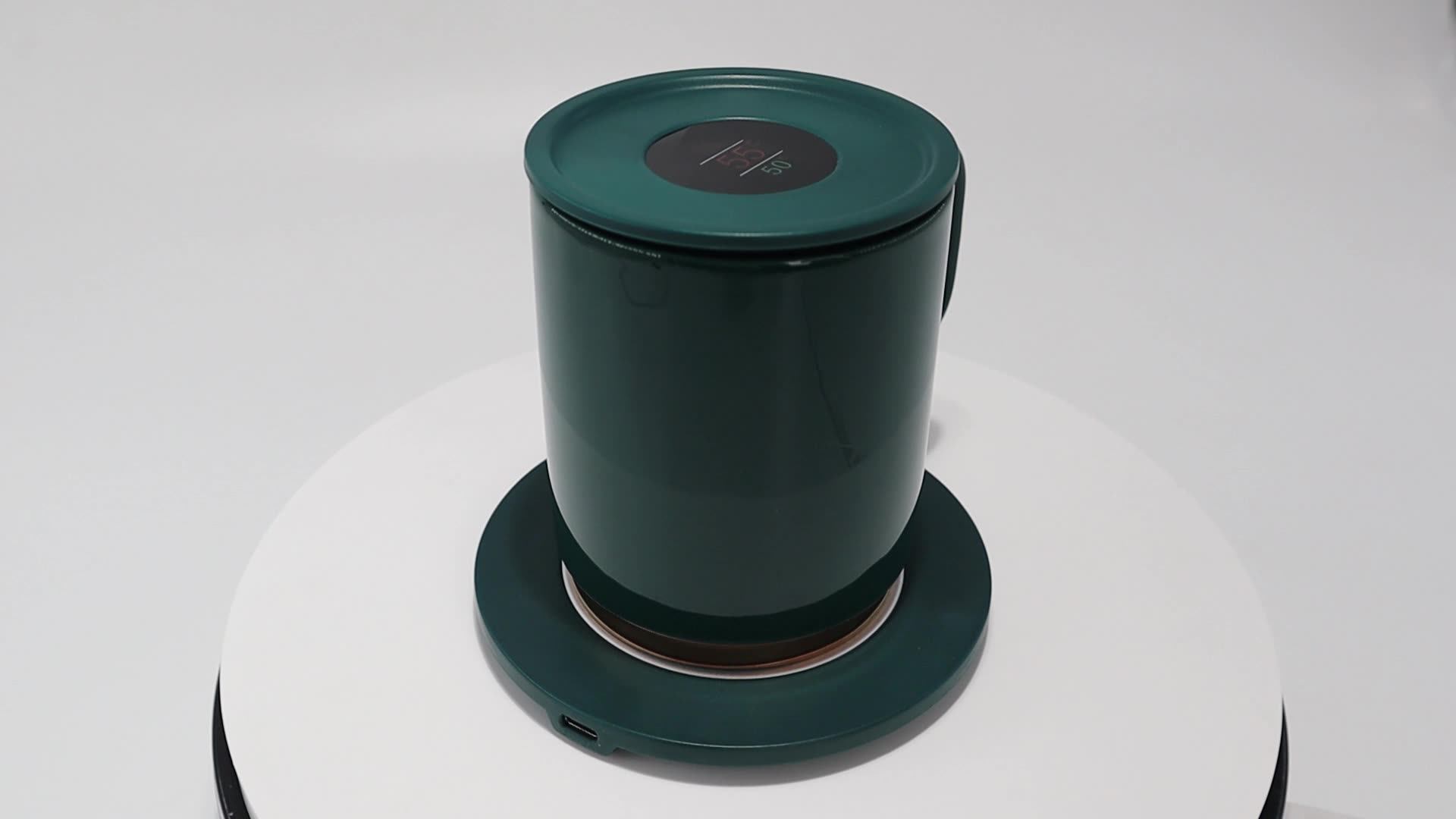 Usb Thermostatic Self Induction 18w Heating Electric Heated Coffee Mug Warmer Buy Mug Warmer