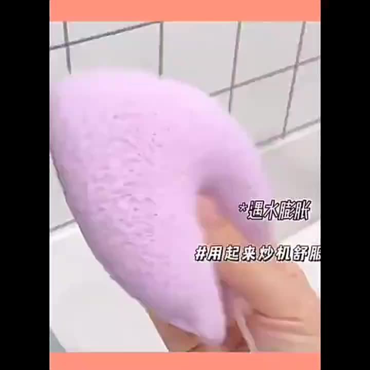 Cleansing and face puffing individually packed soft sponge, makeup
