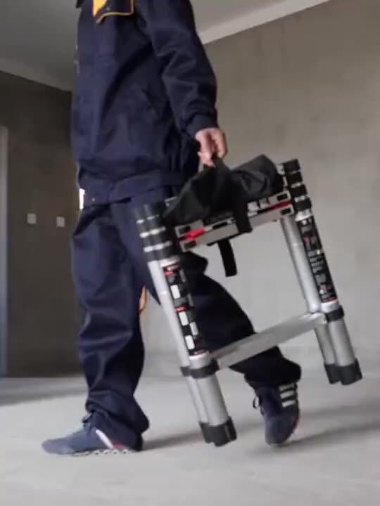 Decoration Herringbone ladder Walkable safety ladder Thickened stilt ladder Folding ladder Site light lifting engineering ladder Indoor and outdoor