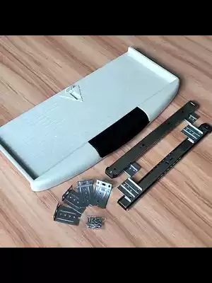 Under-table keyboard tray computer keyboard tray keyboard tray drawer office desk track with 35 wide silent slide rail support