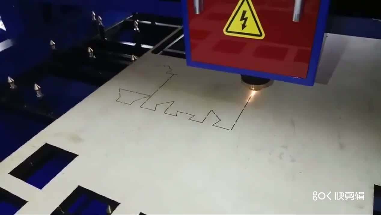 Die Making Flat Die Board Laser Cutting Machine Plywood Laser Cutting