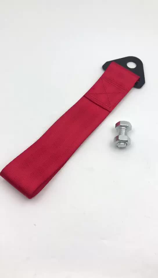 Nylon Racing Tow Straps Red Recovery Drift Track Rally Car Buy Custom