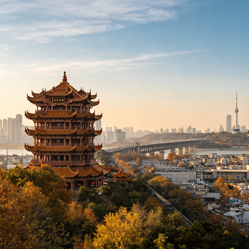 【Es】Golden Autumn Wuhan Landmark Tour 3-Day Trip