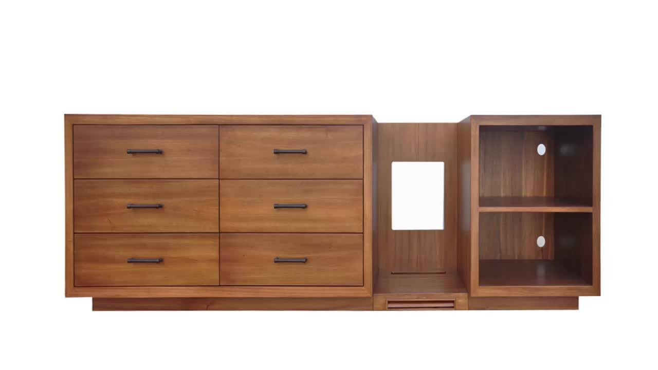 Hospitality Unit/ Dresser/ Tv Stand/ Drawer Chest For Hotel Furniture