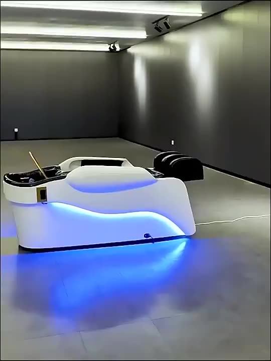 Luxury Automatic Electric Spa Head Water Therapy Shampoo Bed Hair