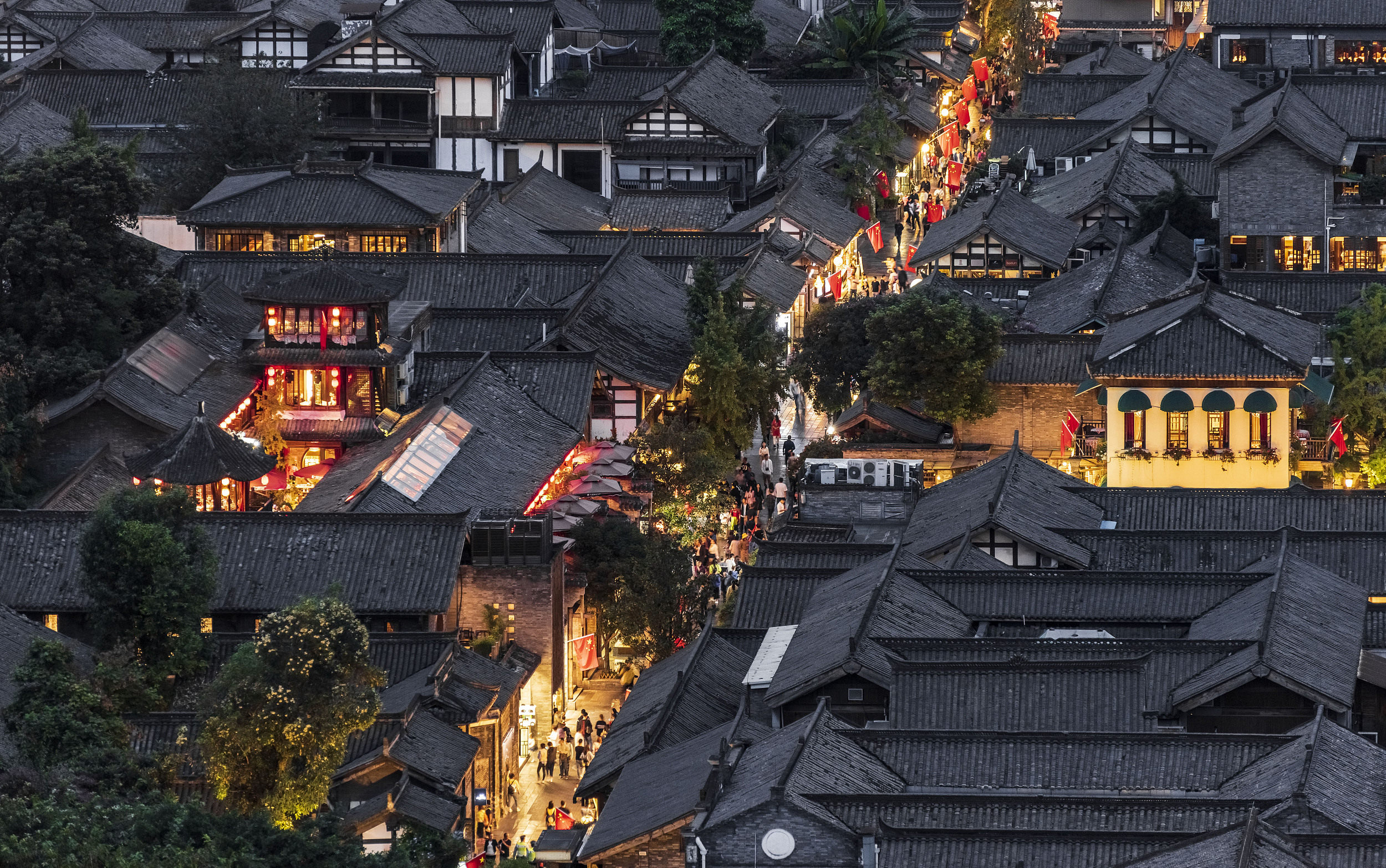 宽窄巷子景区