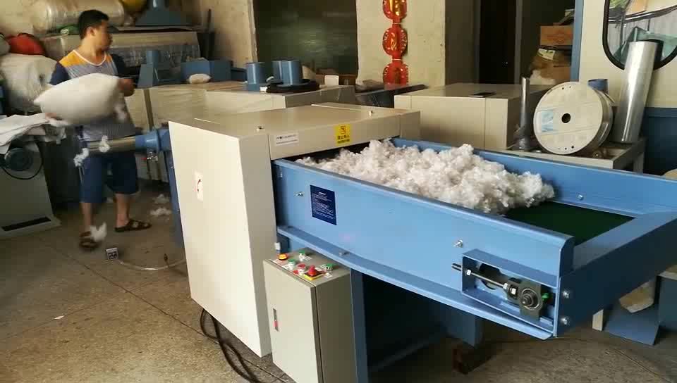 Micro Polyester Fiber Opening And Carding Machine Pillow Making Machine And Filling Machine