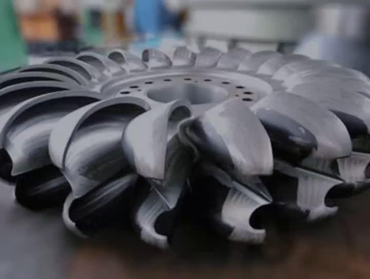 Générateur Hydroélectrique 500W 220V 60Hz – Turbine Pelton Horizontale à Eau (roue Inclinée)