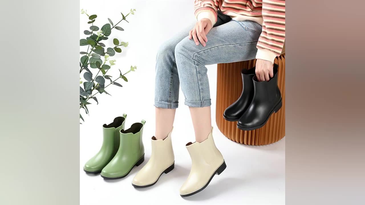 Fashion Rain Boot Waterproof Wellies