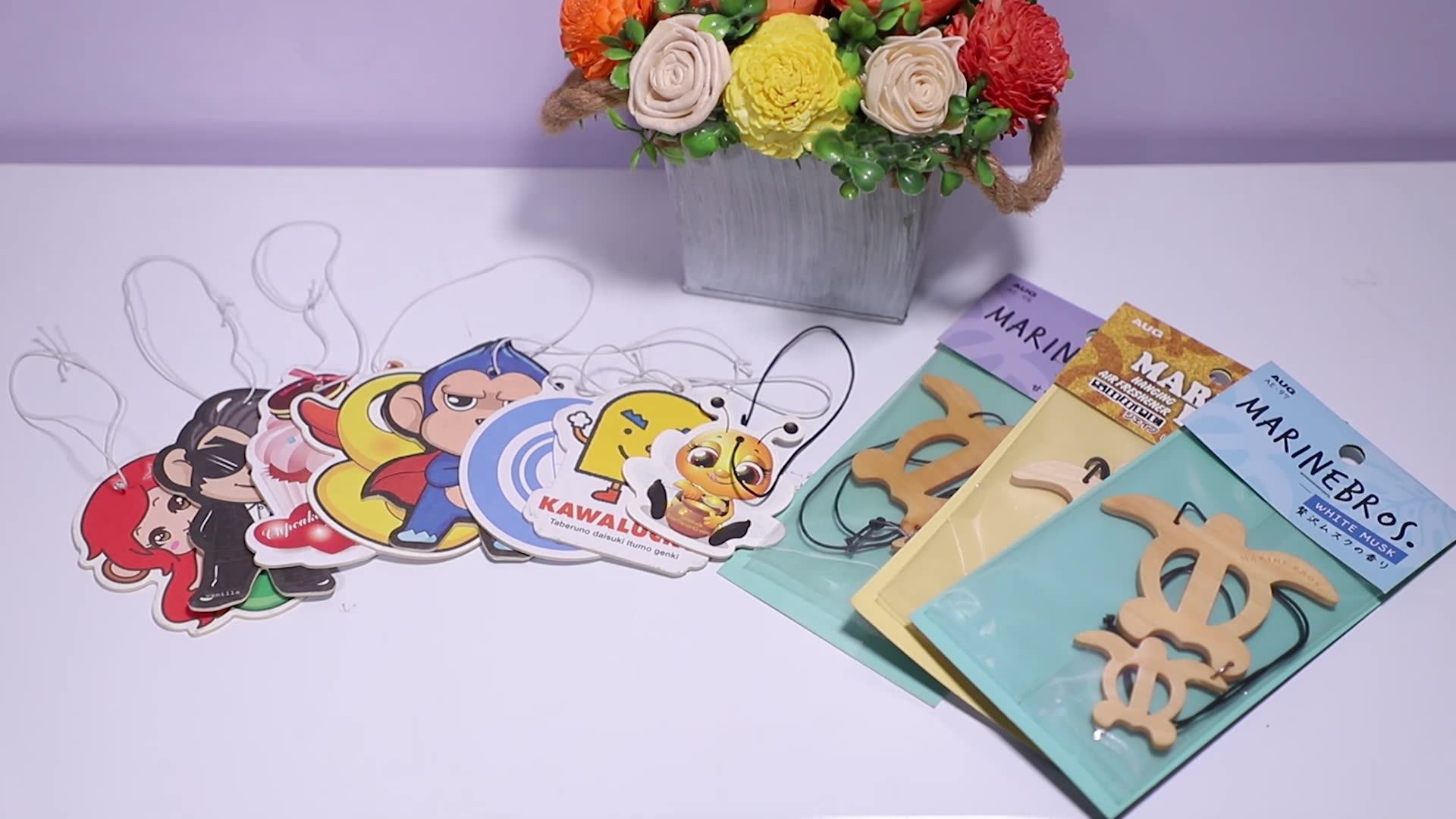 Customized Logo Shape Oem Design Printed Car Paper Air Freshener Buy