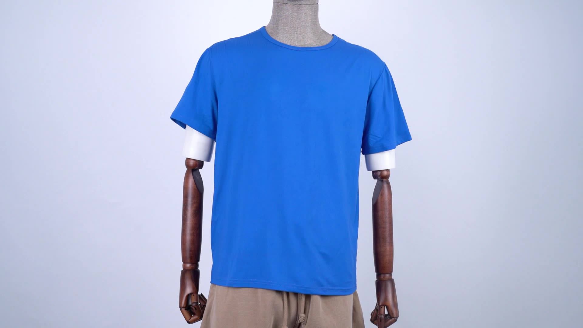 Wholesale High Quality Men's Plain White Tee Custom Logo Mens Tshirts