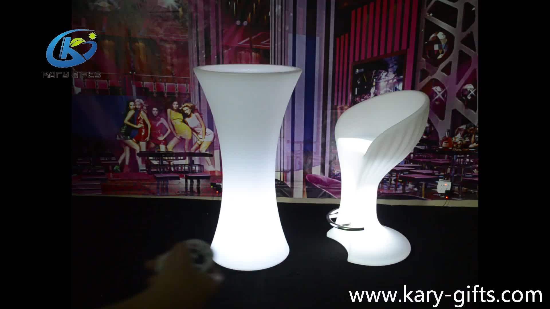 Light Led Outdoor Furniture Led Tables Plum Flower Shape Led Bar Table Buy Led Bar Table,Plum