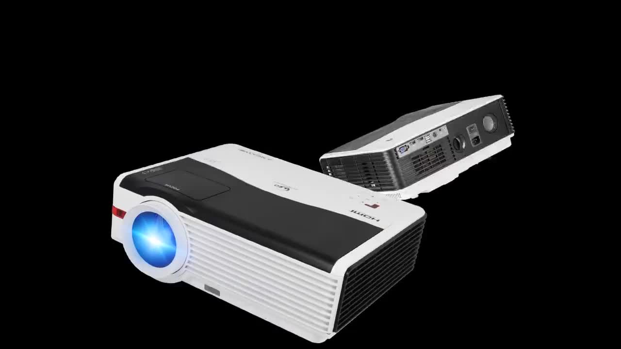 5000lumens Video Tv Projector With Bluetooth Android Wifi Function