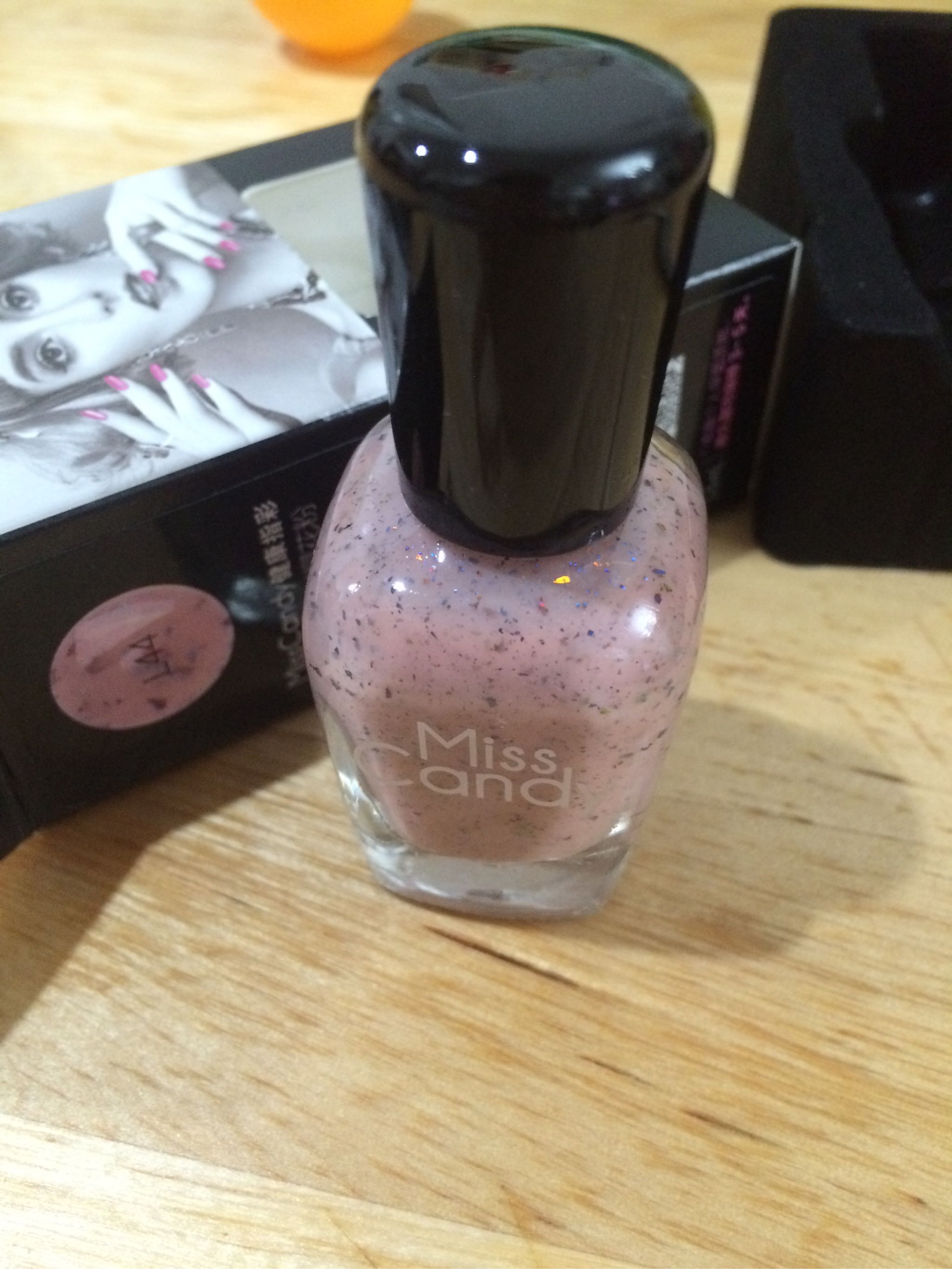 健康可剥无味半透亮片甲油迷踪怎么样？效果好吗？明星同款使用后评价,第3张