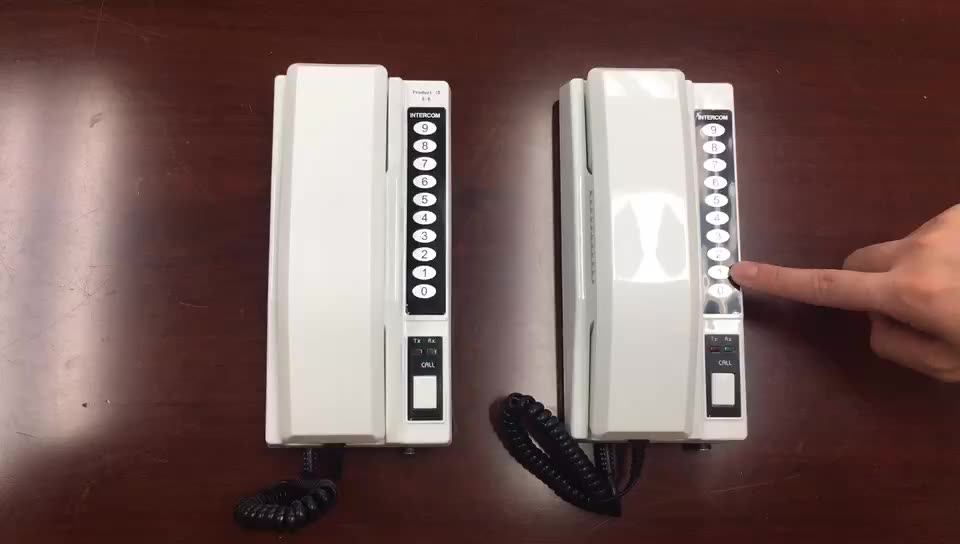 Indoor office wireless interphone intercom system , citofoni esterni wireless lunghe distanze wireless interphone for hotel