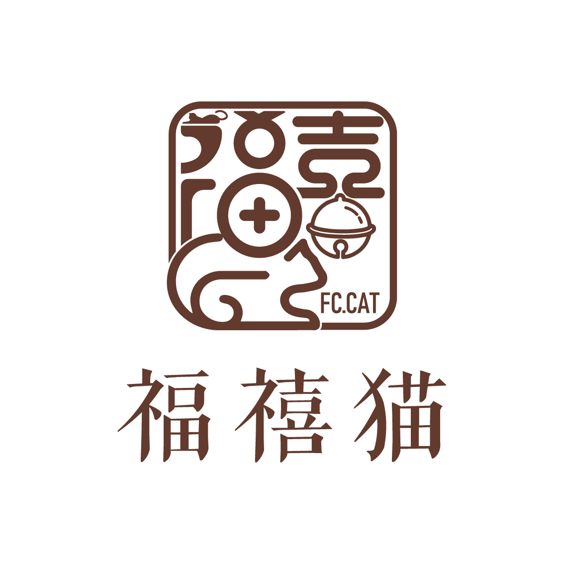 福禧猫宠物用品的LOGO