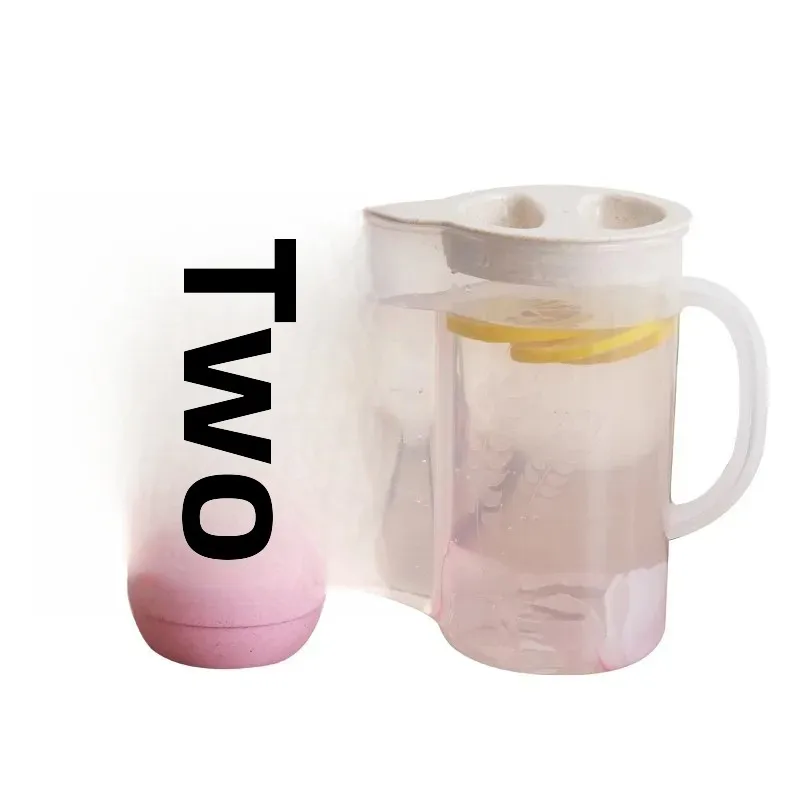 Outdoor Wheat Straw Household Cool Kettle Set Environmental Protection and Hygiene Cold Kettle with Cup High Temperature Resistant Juice Teapot