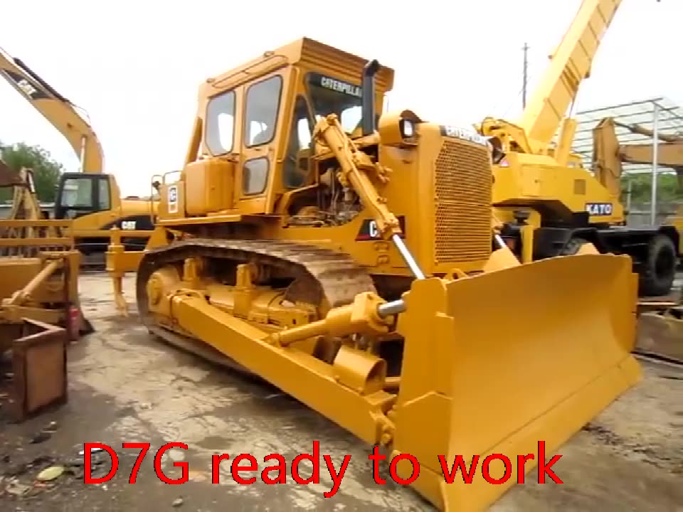 Caterpillar Earthmoving Tracked Bulldozer Cat D7g Harga,Japan Made Cat