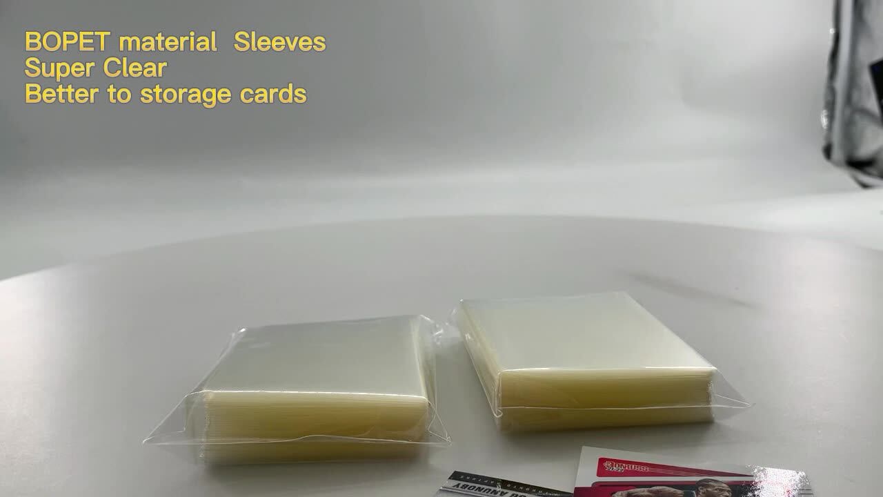 mylar card sleeves Mylar Card Sleeves Trading Card Protector Penny Sleeves