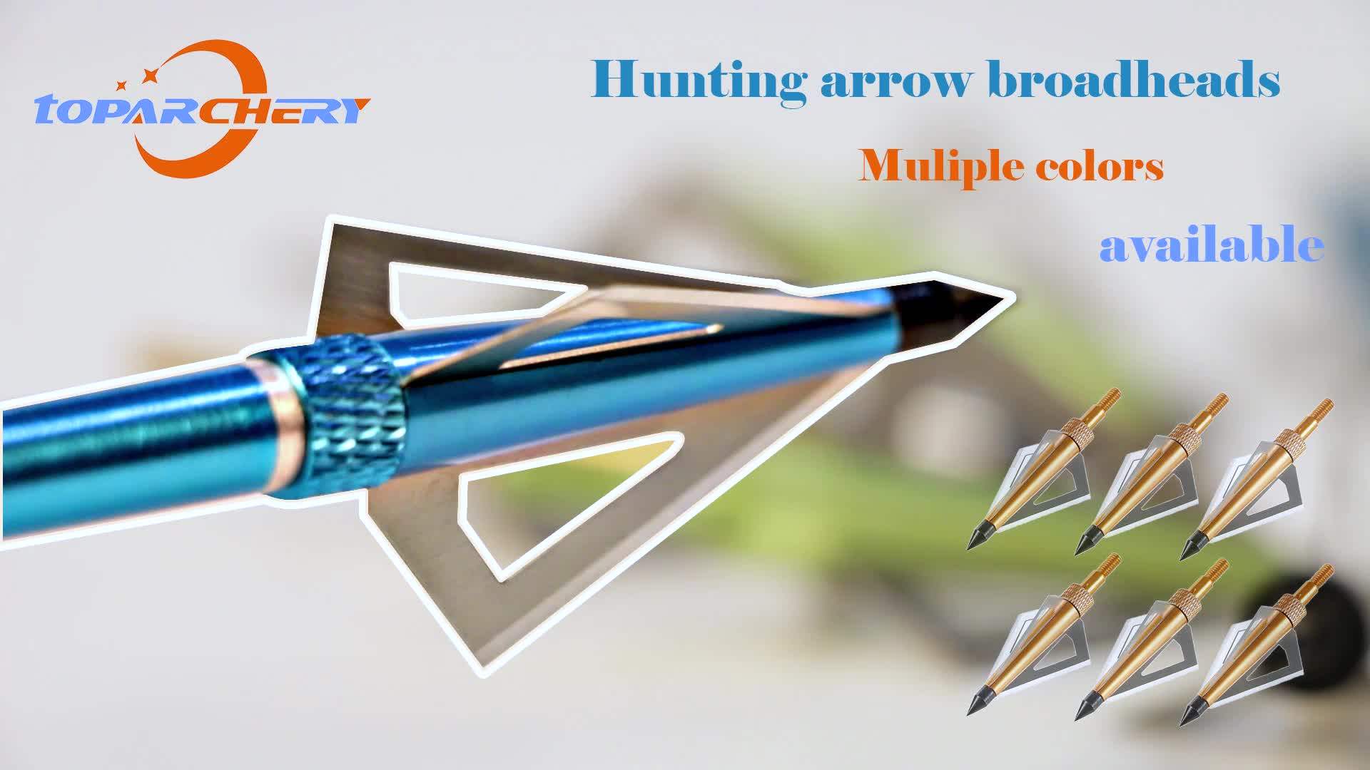 Archery Arrow Broadheads 125 Grains Hunting Arrow Points Sharp Arrow
