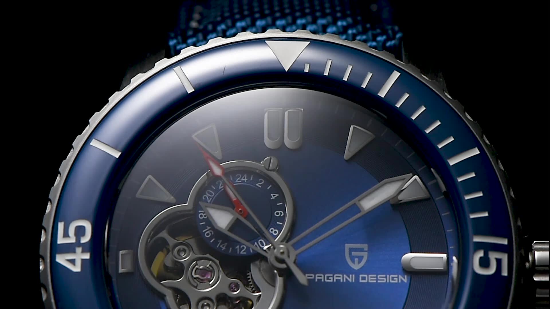 Acquista Pagani Design Nuovo orologio da uomo di lusso di marca TOP con scatola 200 m impermeabile TMI NH39 orologi meccanici da uomo automatici in Italia a partire da 194