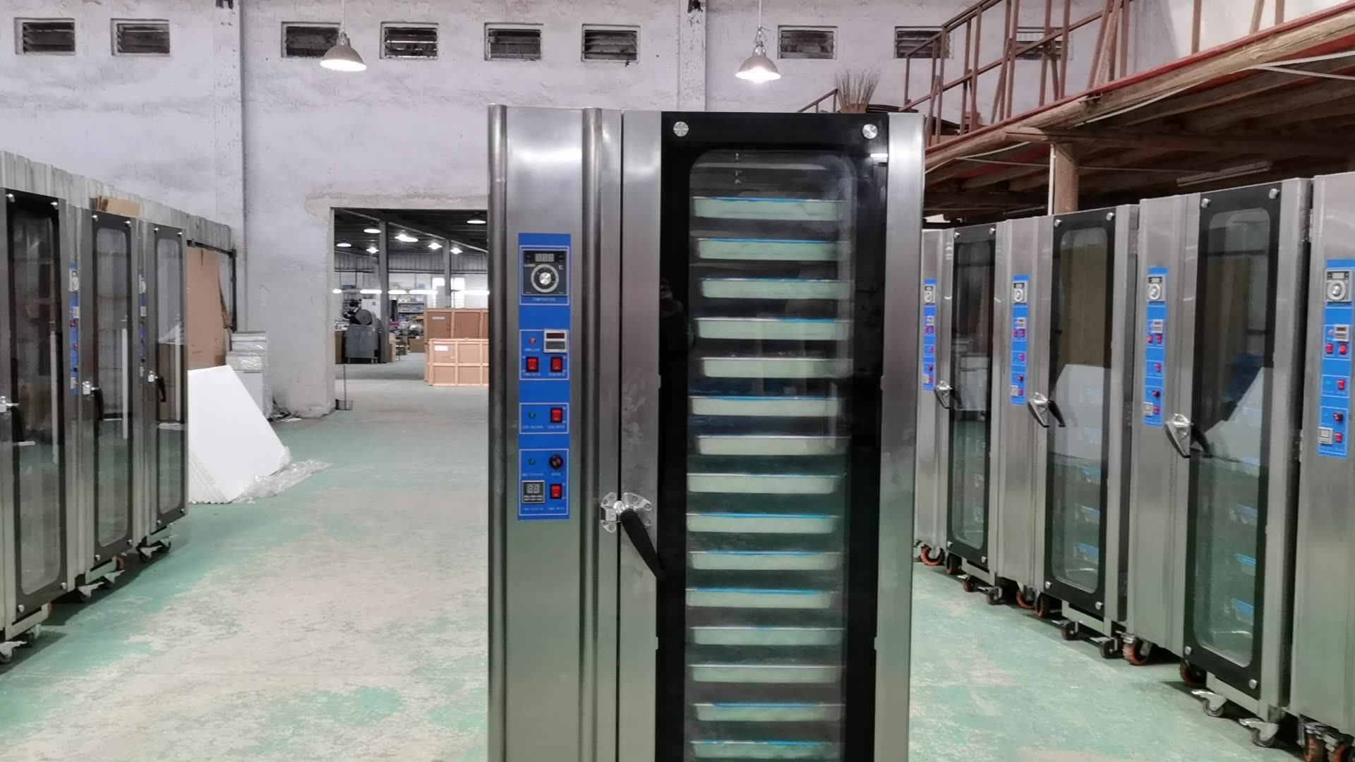 16 Tray Freestanding Builtin Oven Commercial Oven Gas Industrial