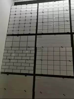 Nordic black and white plaid brick bread brick kitchen 300x600 tile dressing room wall mesh red small white brick tile