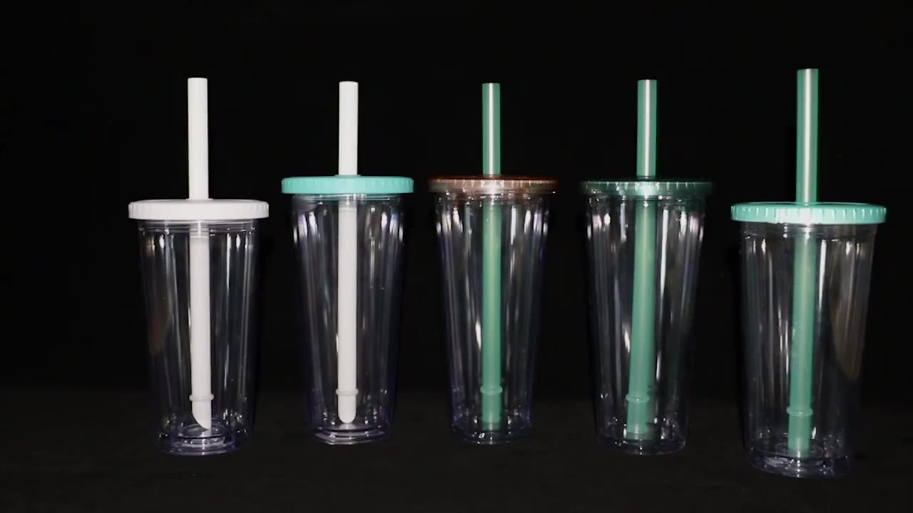 16oz 20oz Wholesale Clear Eco Friendly Custom Kids Party Drinking