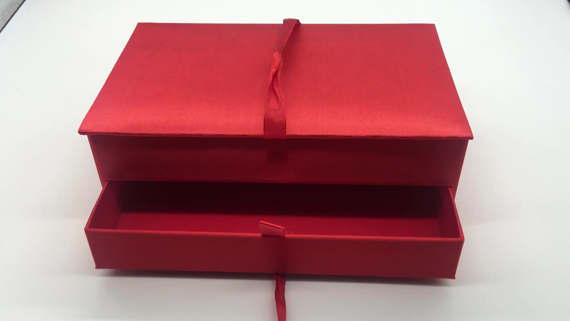 Red Stain Paper Board Folding Box With Ribbon Buy Folding Box,Box
