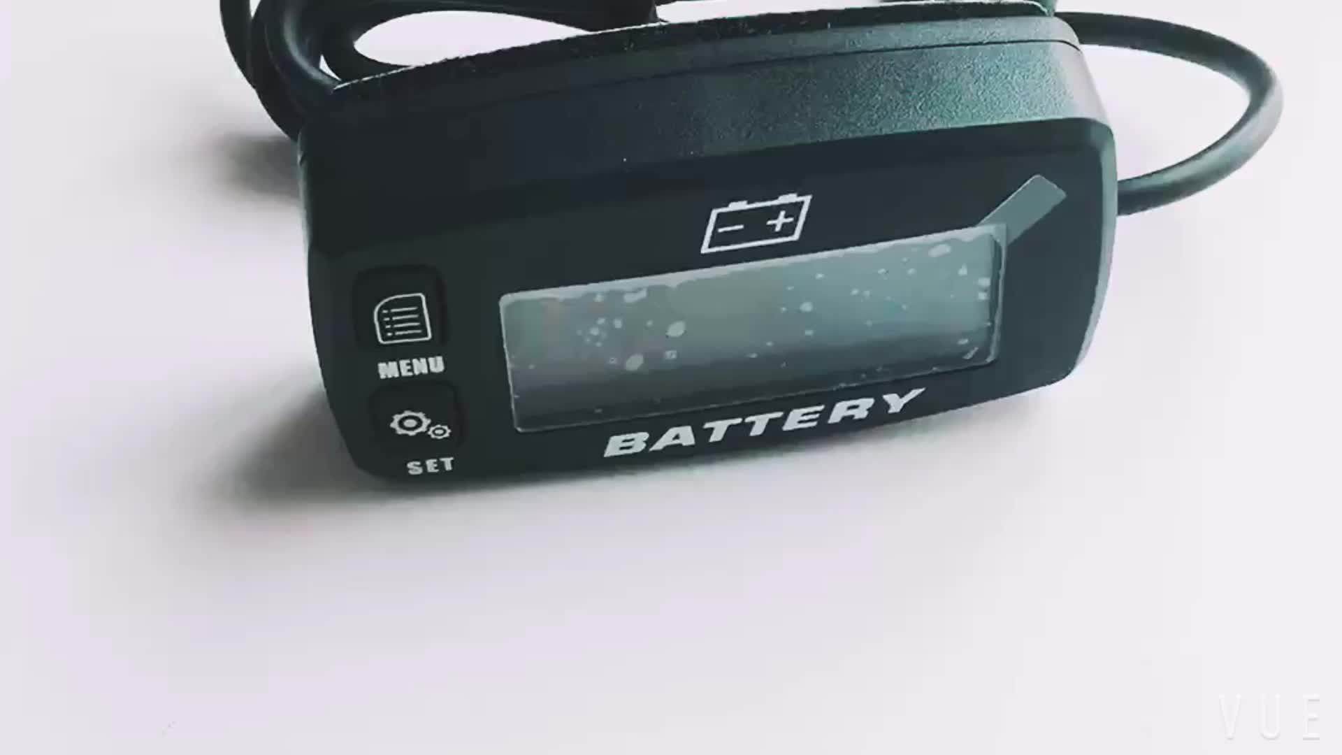 Runleader 10 Level Led Battery Capacity Indicator Voltage Meter Voltage