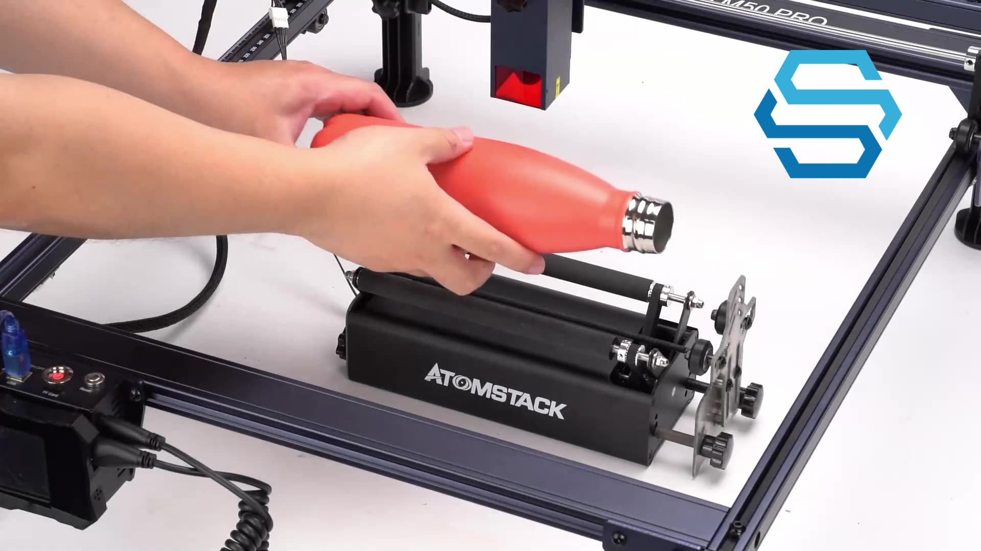 Atomstack R3 Pro 24w Laser Engraving Machine Module For Engraving Cans ...