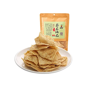 【卧龙】休闲零食手工老灶锅巴五香味100g