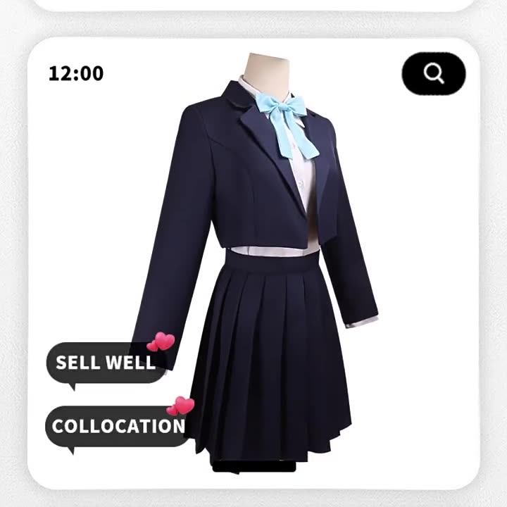 花火cos服崩坏星穹铁道花火JK校服二次元套装女_Cosplay女装_淘宝游戏网