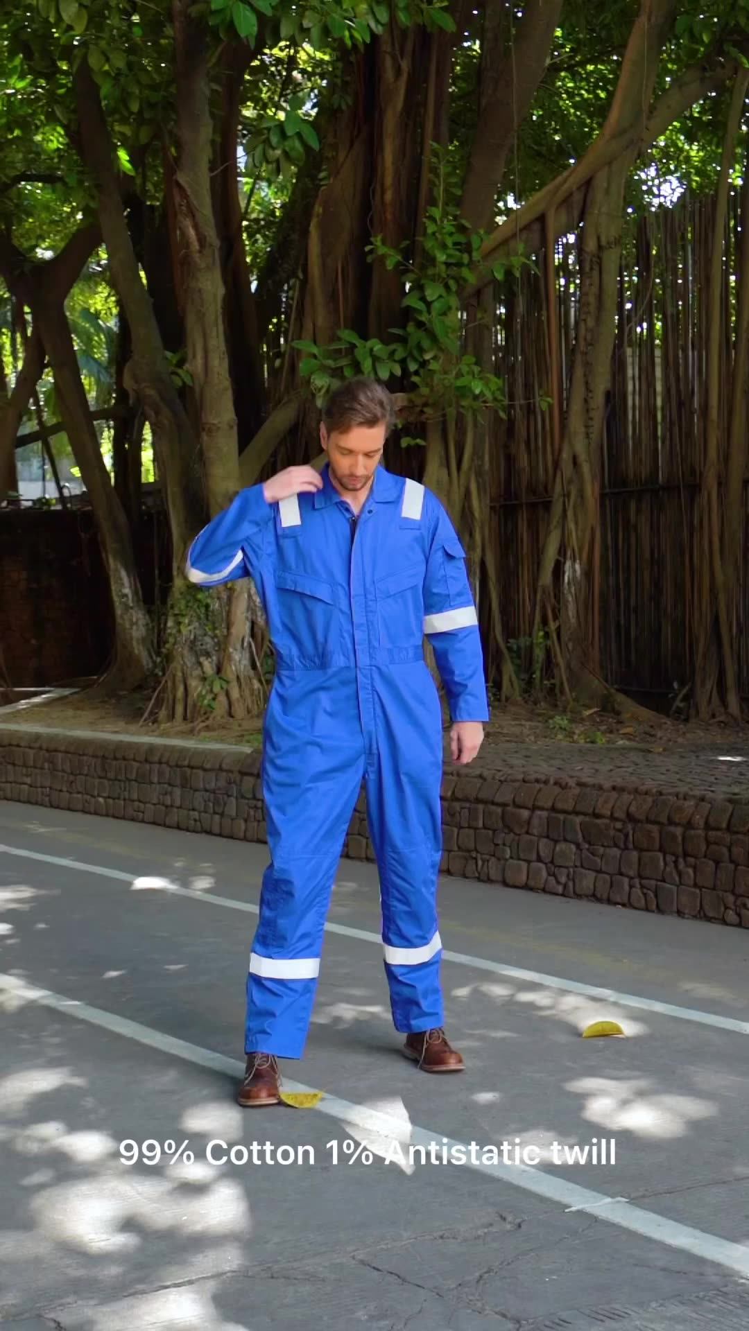 Frecotex 100 Cotton Ultima Fr Coverall Workwear Fire Resistant Workers