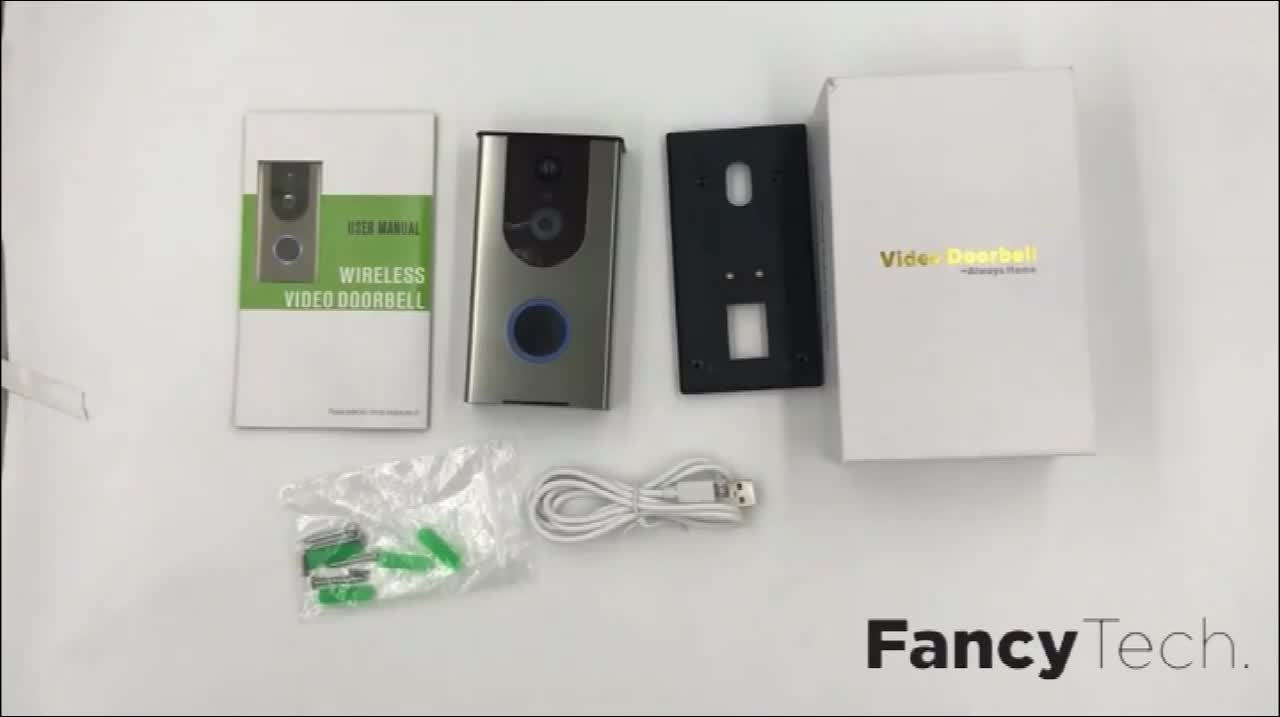 Wireless Doorbells For Home Waterproof Video Doorbell