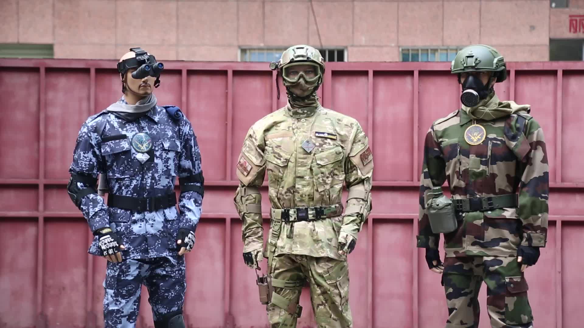 Good Quality Cheap Practical Army Khaki Color Acu Uniform Military