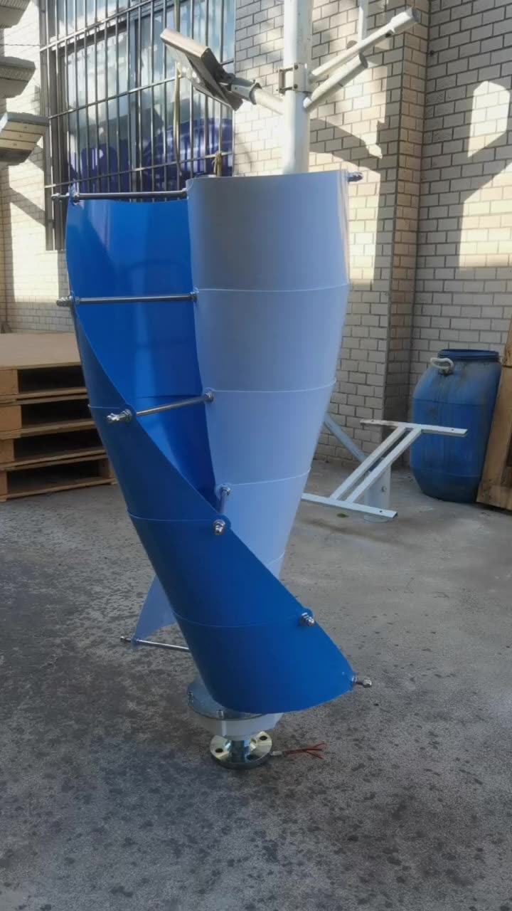 New Energy 500w 1kw 5kw 10kw Vertical Ecoflow Wind Turbine Generator