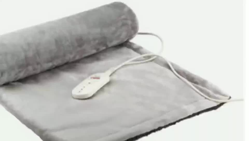 High Quality Usb Warming Rechargeable Battery Heated Blankets Washable